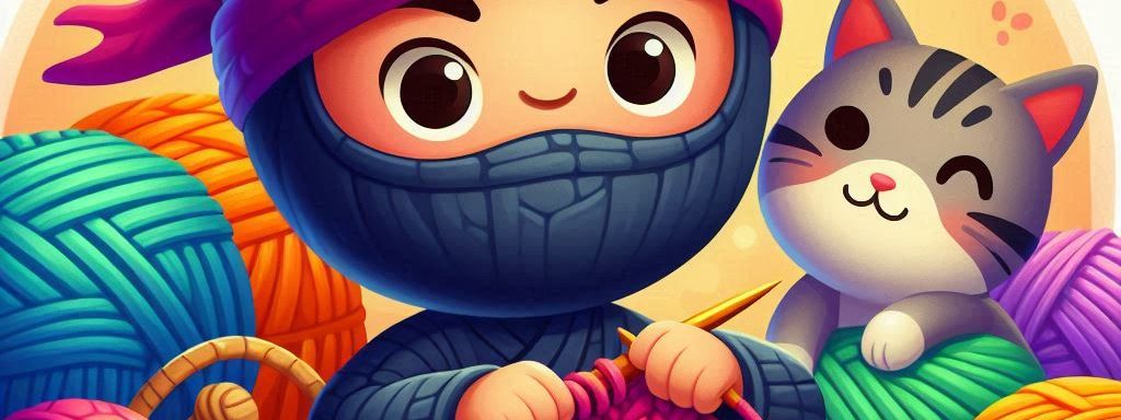a knitting ninja who uses her Everbook as her journal for hobby